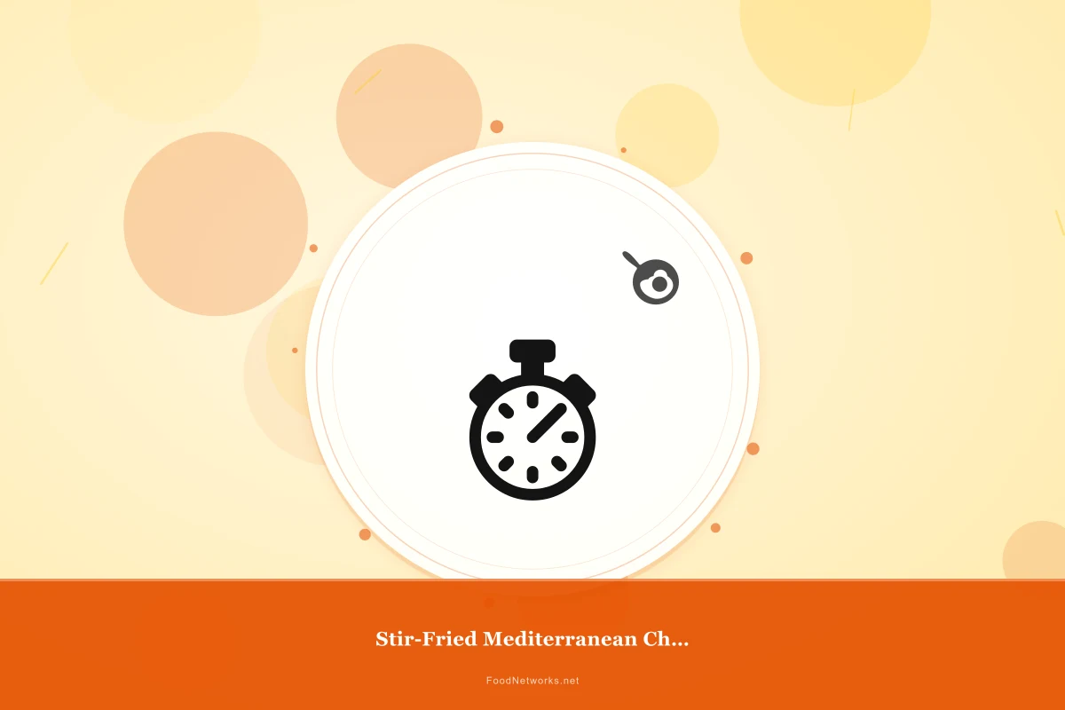 Why This Stir-Fried Mediterranean Chickpeas (Gluten-Free) Recipe Works