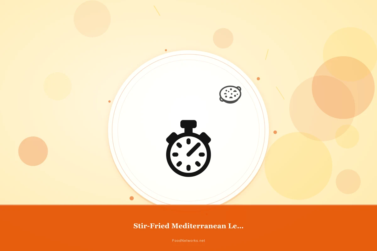 Why This Stir-Fried Mediterranean Lentils (Gluten-Free) Recipe Works