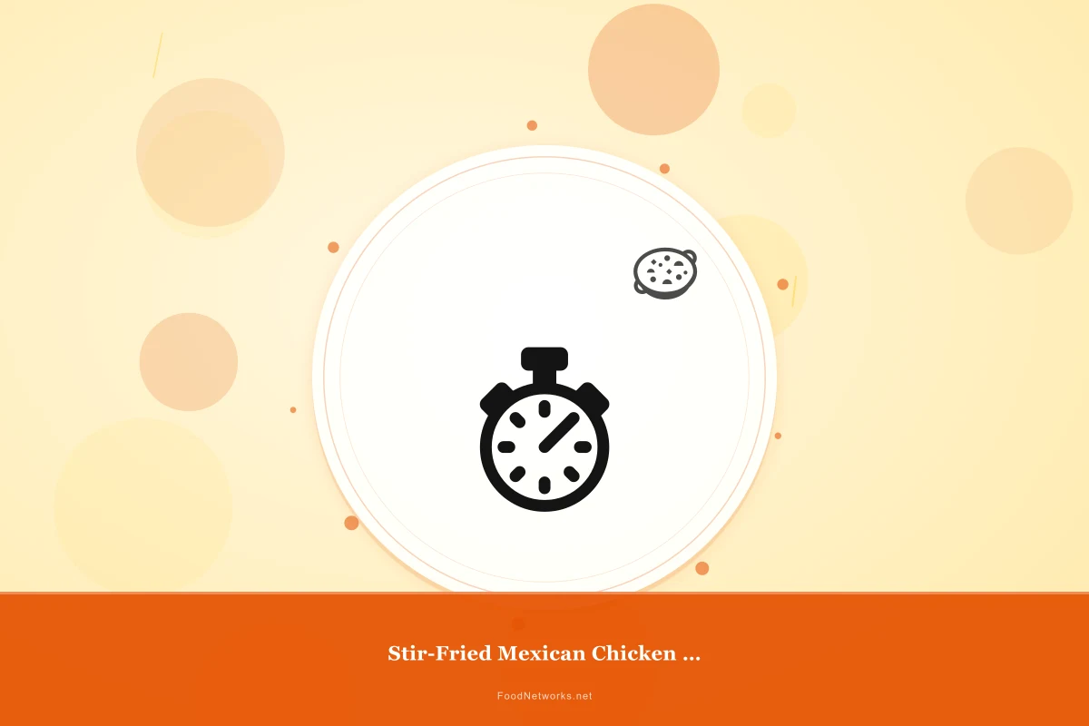 Why This Stir-Fried Mexican Chicken (Gluten-Free) Recipe Works