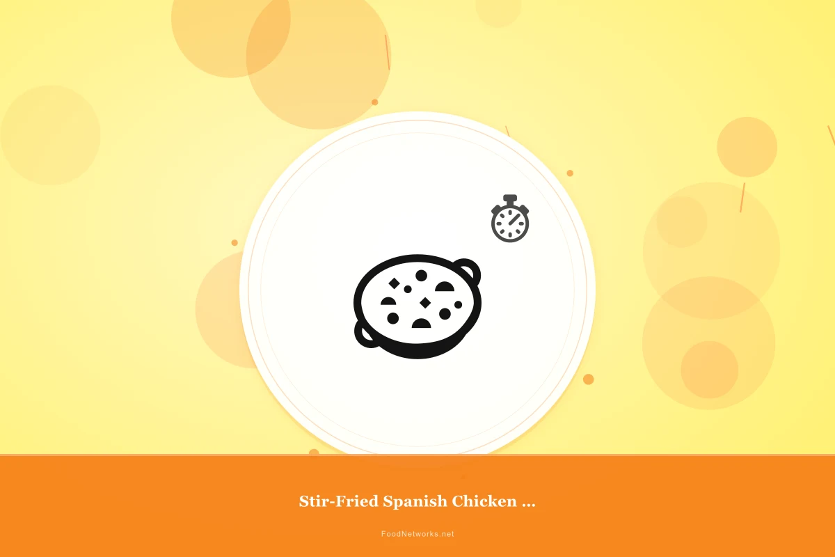 Why This Stir-Fried Spanish Chicken (Gluten-Free) Recipe Works