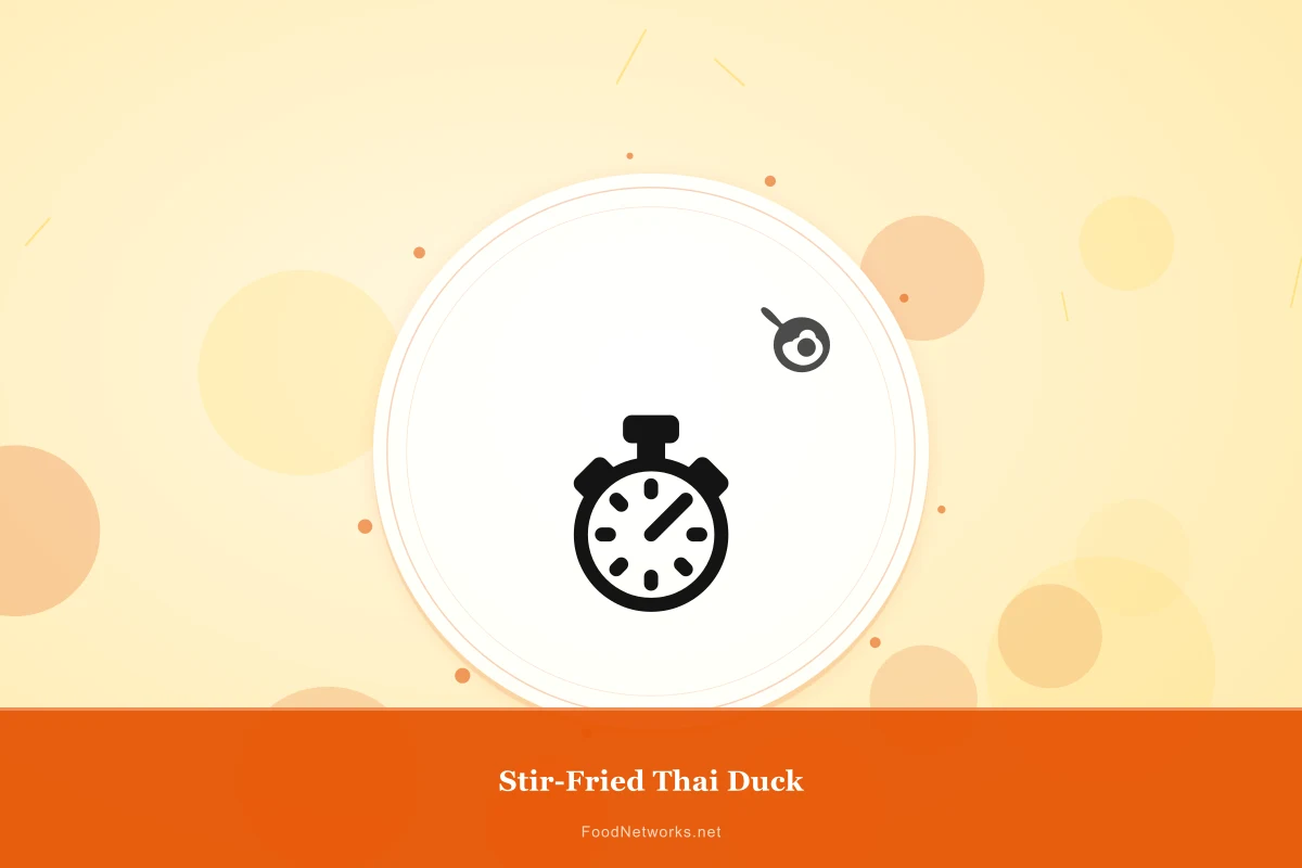 Why This Stir-Fried Thai Duck Recipe Works