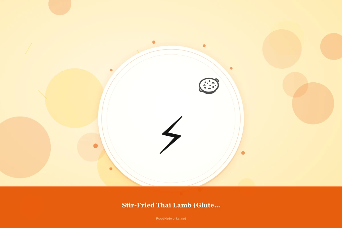 Why This Stir-Fried Thai Lamb (Gluten-Free) Recipe Works