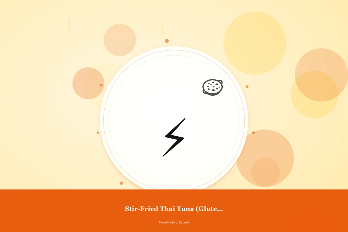 Why This Stir-Fried Thai Tuna (Gluten-Free) Recipe Works
