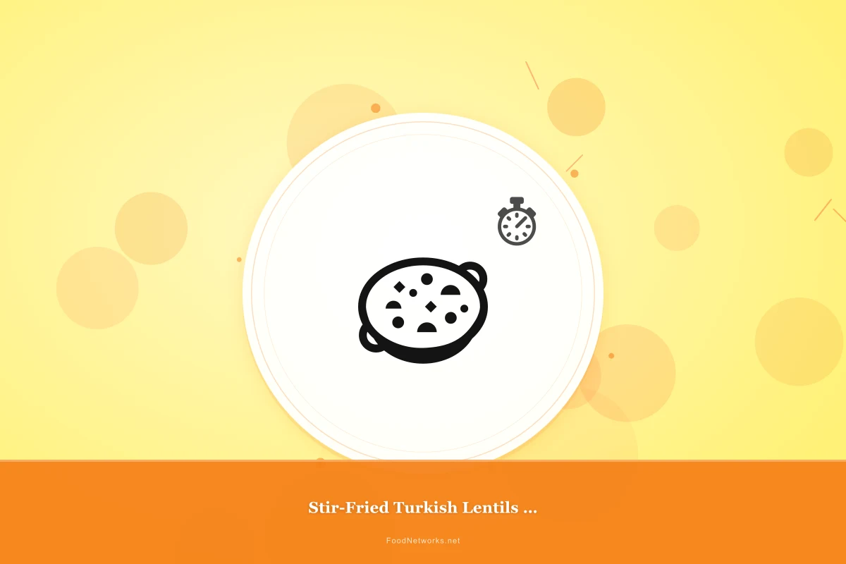 Why This Stir-Fried Turkish Lentils (Gluten-Free) Recipe Works