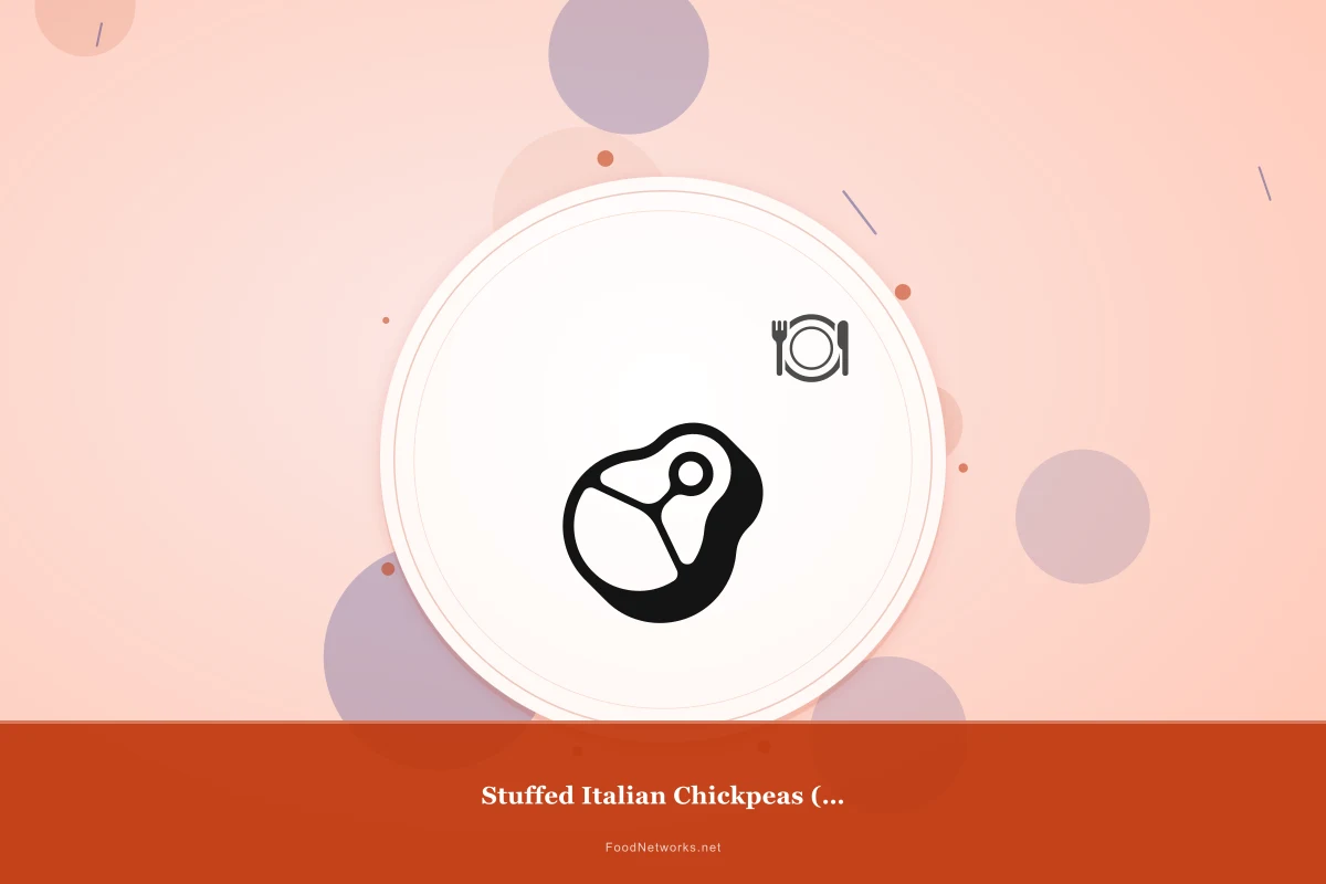 Why This Stuffed Italian Chickpeas (Gluten-Free) Recipe Works