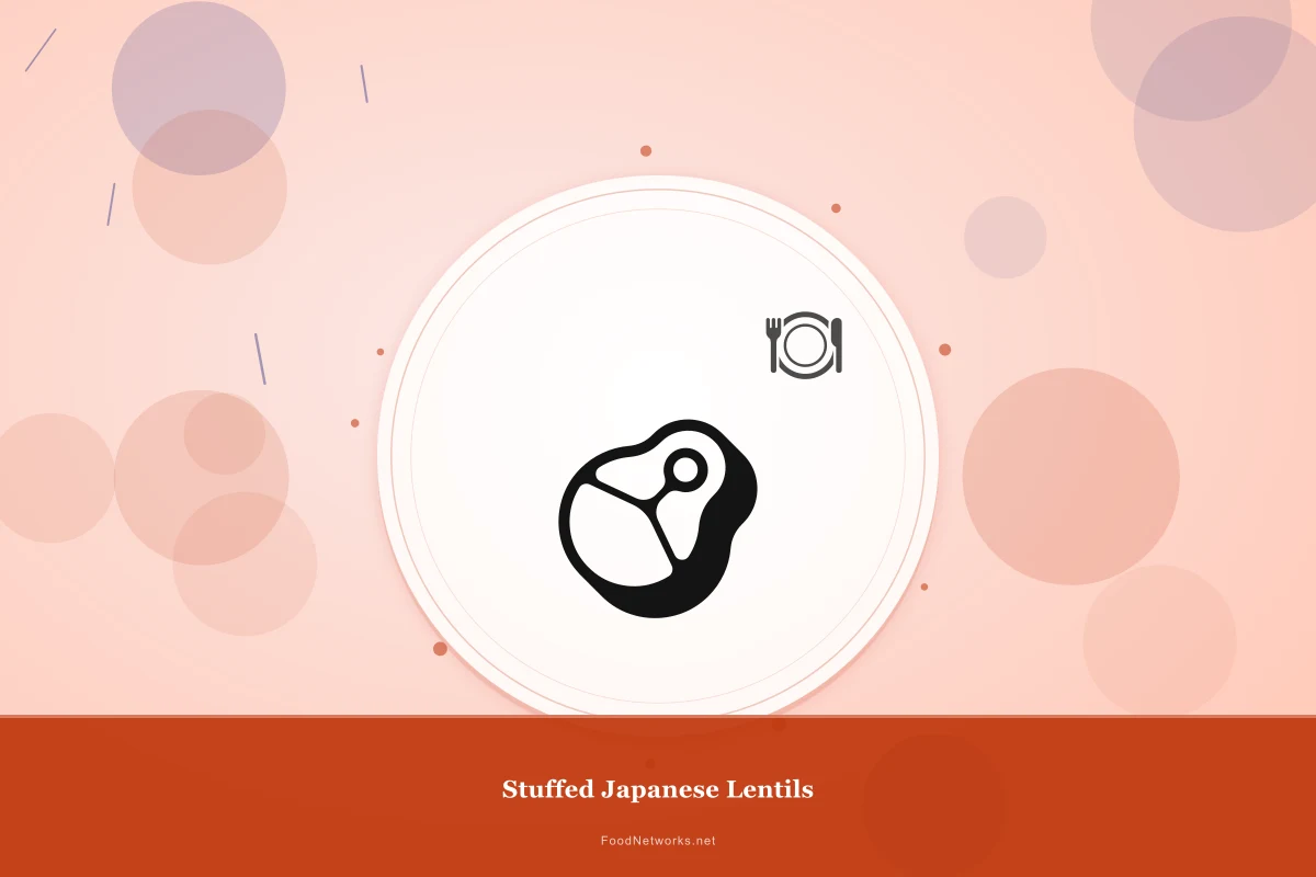 Why This Stuffed Japanese Lentils Recipe Works
