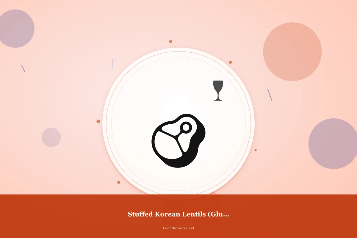 Why This Stuffed Korean Lentils (Gluten-Free) Recipe Works