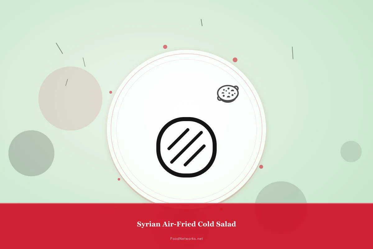 Why This Syrian Air-Fried Cold Salad Recipe Works