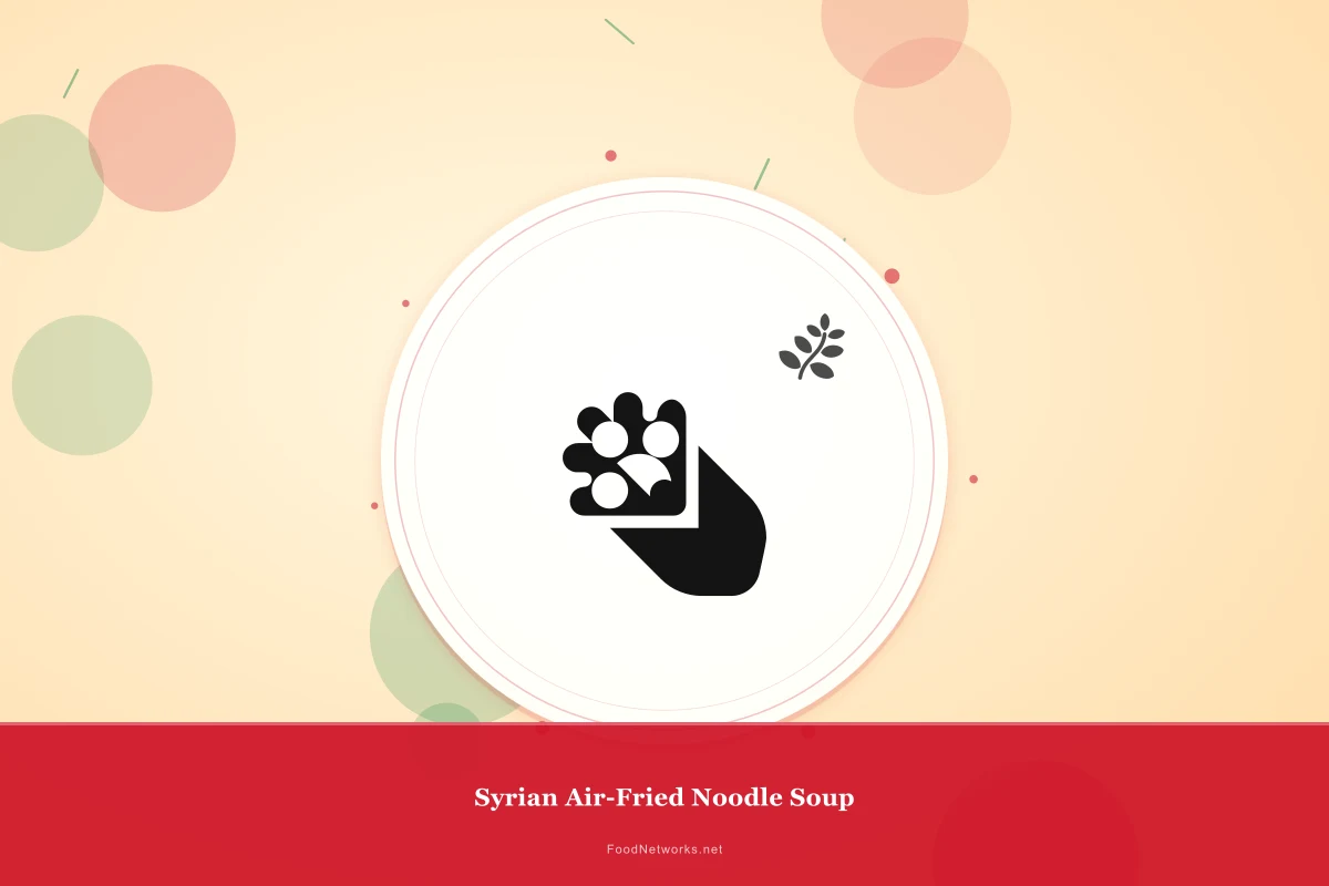 Why This Syrian Air-Fried Noodle Soup Recipe Works