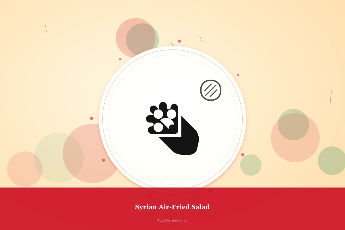 Why This Syrian Air-Fried Salad Recipe Works