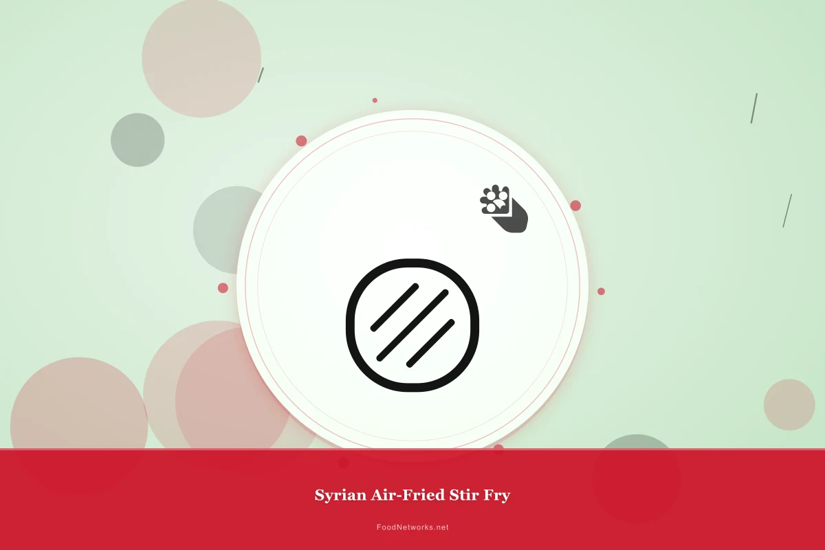 Why This Syrian Air-Fried Stir Fry Recipe Works