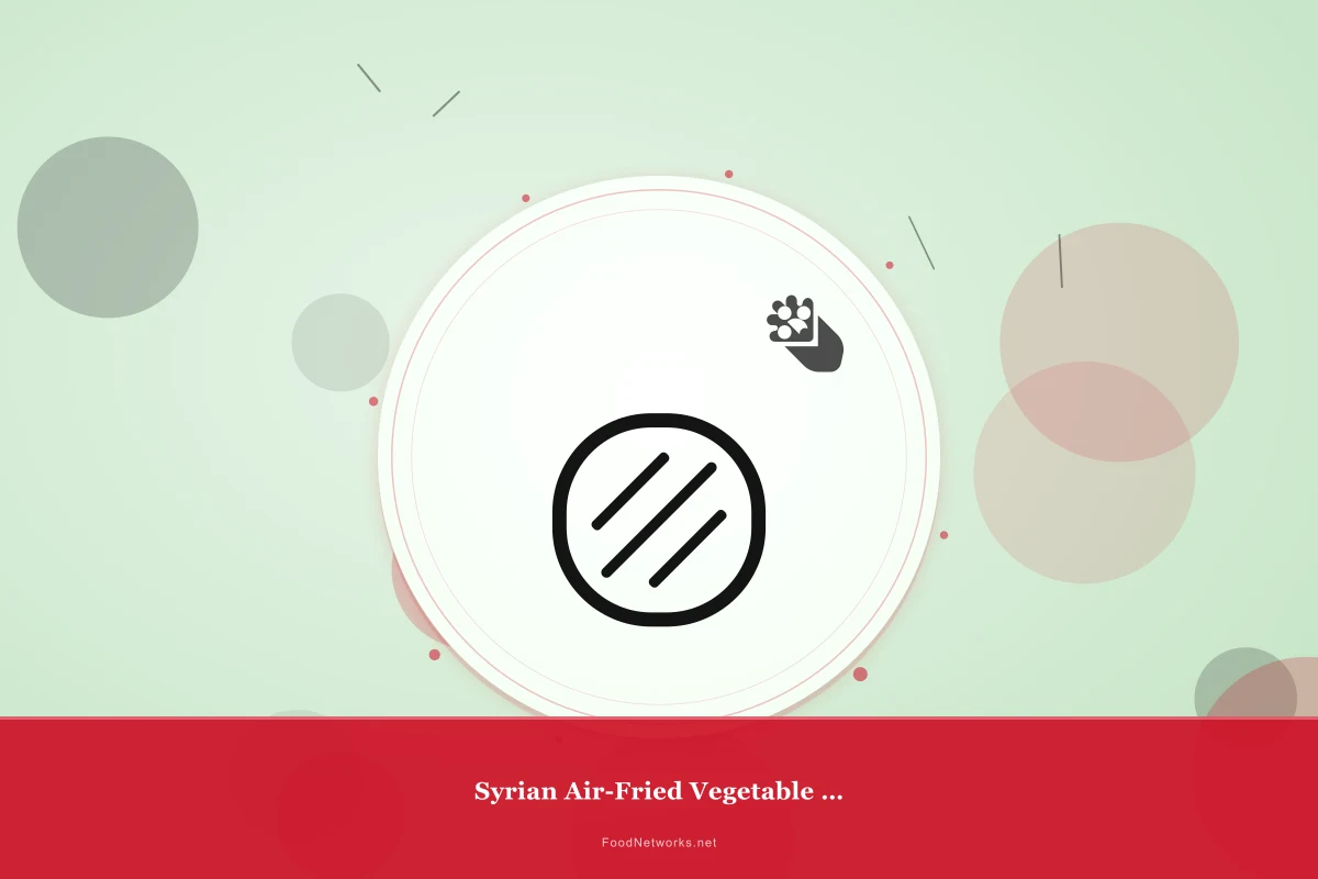 Why This Syrian Air-Fried Vegetable Dish Recipe Works