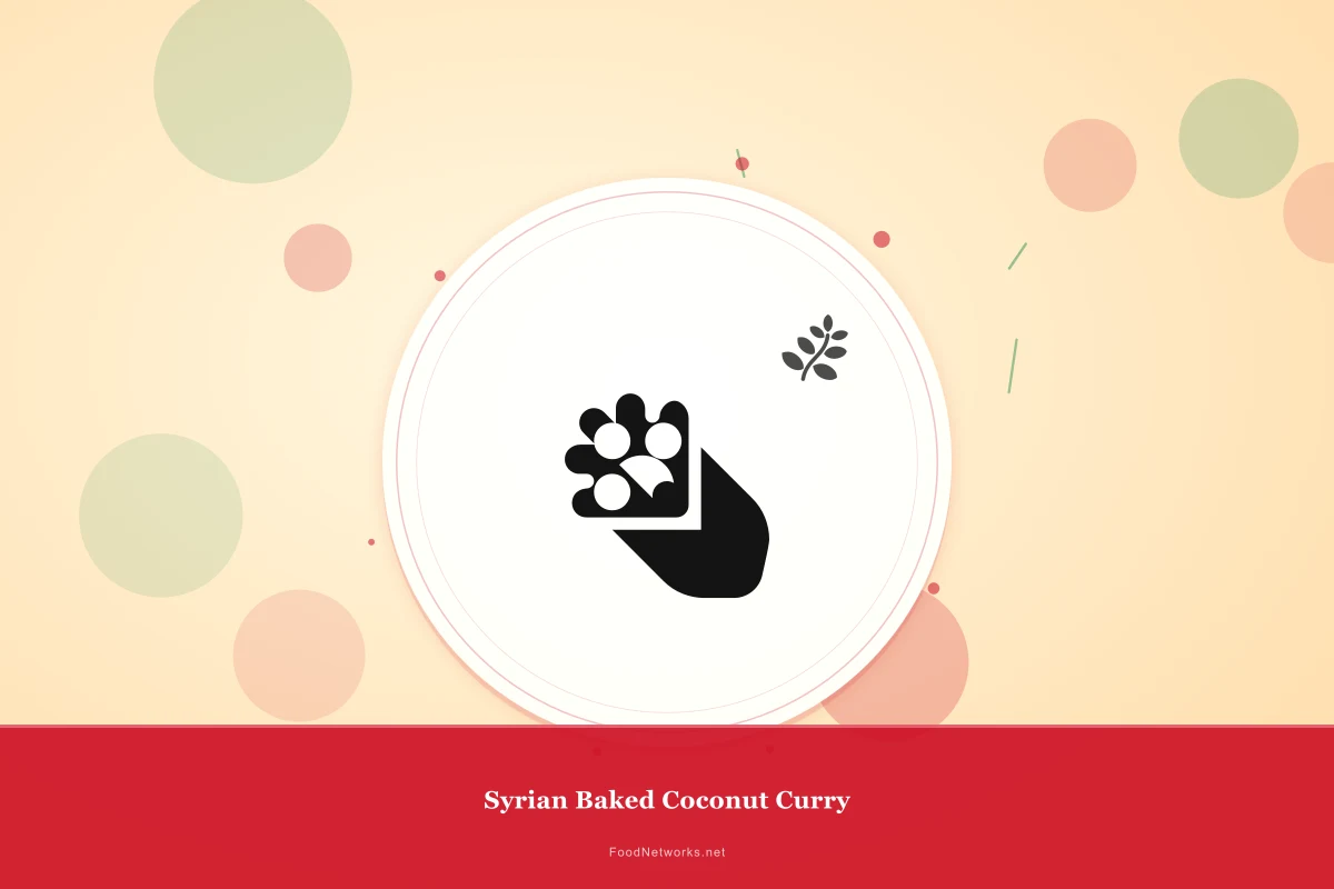 Why This Syrian Baked Coconut Curry Recipe Works