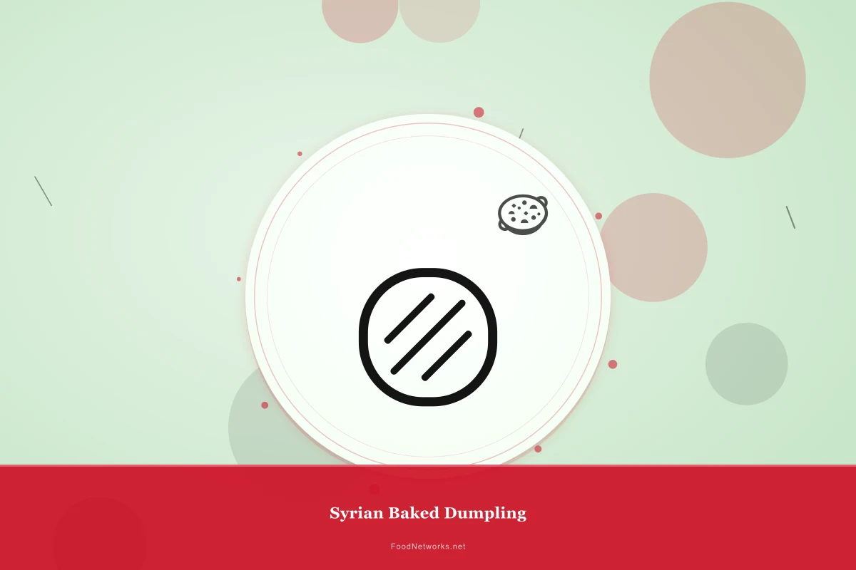 Why This Syrian Baked Dumpling Recipe Works