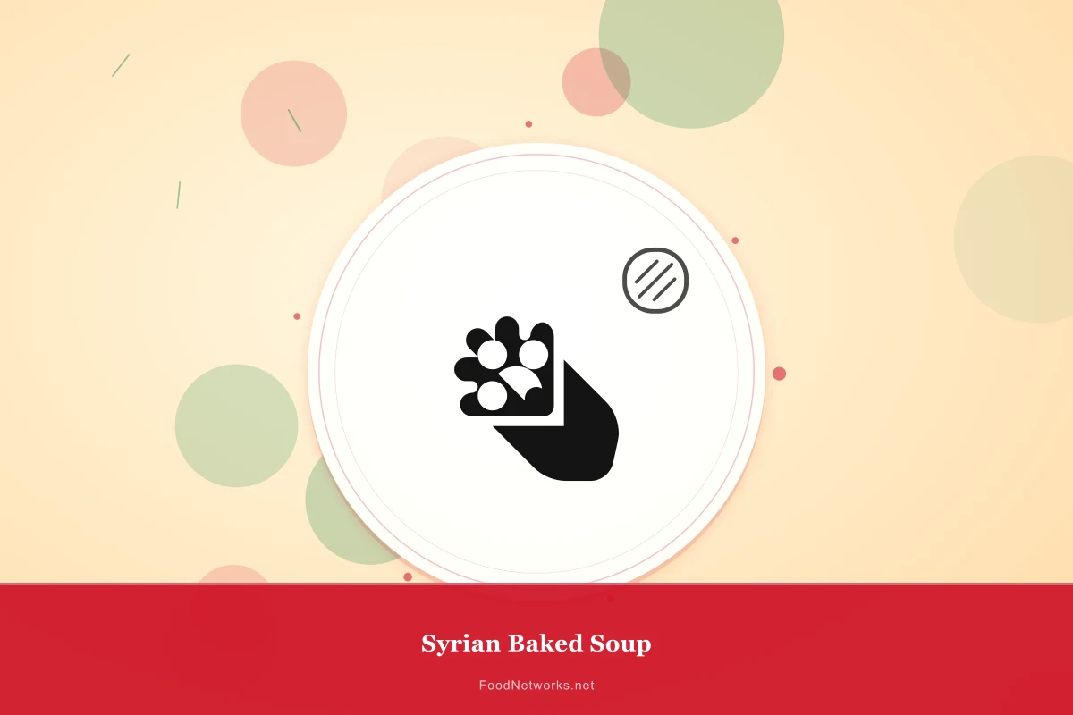 Why This Syrian Baked Soup Recipe Works