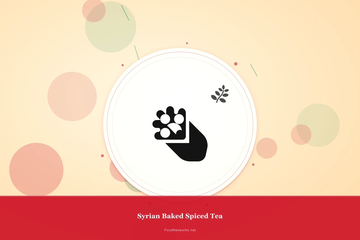 Why This Syrian Baked Spiced Tea Recipe Works