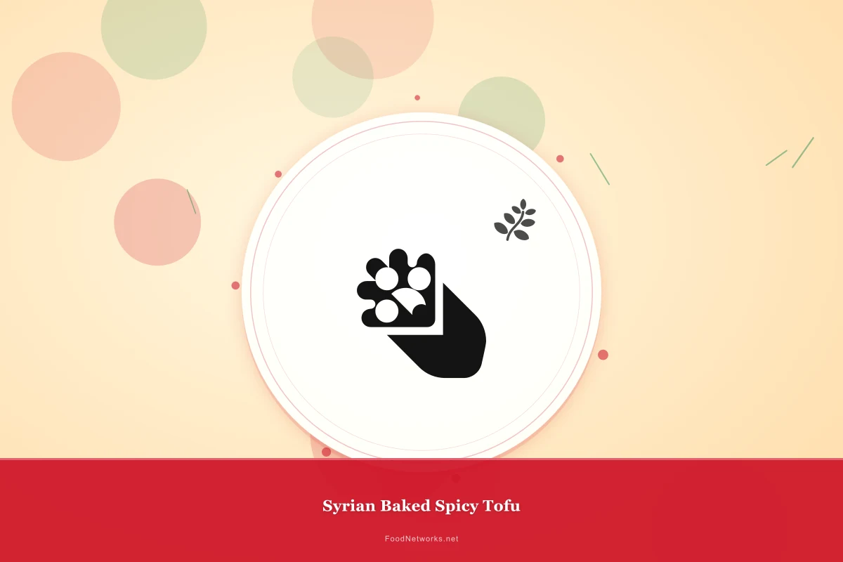 Why This Syrian Baked Spicy Tofu Recipe Works