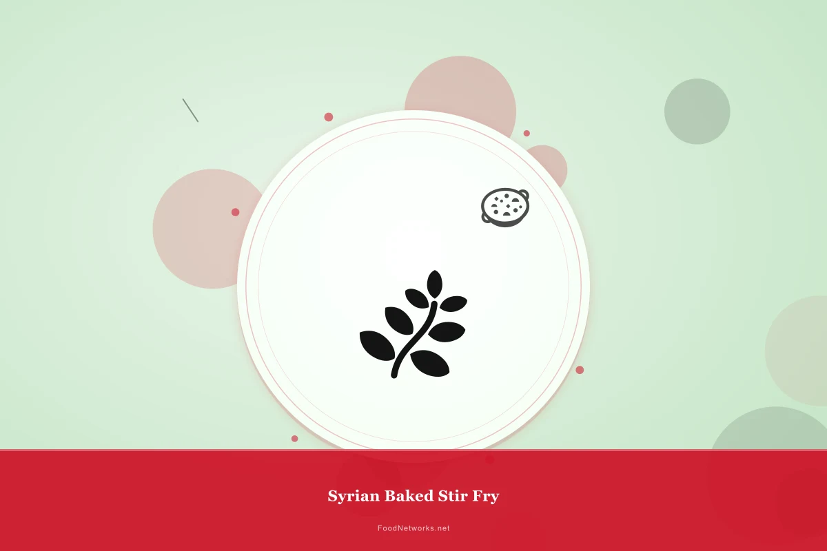 Why This Syrian Baked Stir Fry Recipe Works