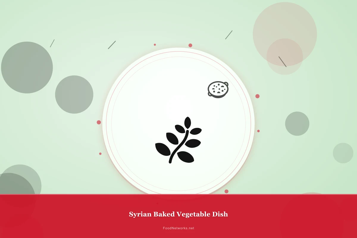 Why This Syrian Baked Vegetable Dish Recipe Works