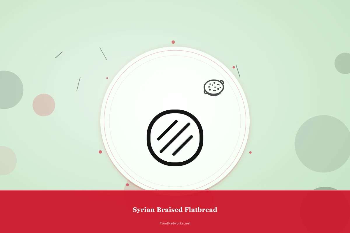 Why This Syrian Braised Flatbread Recipe Works