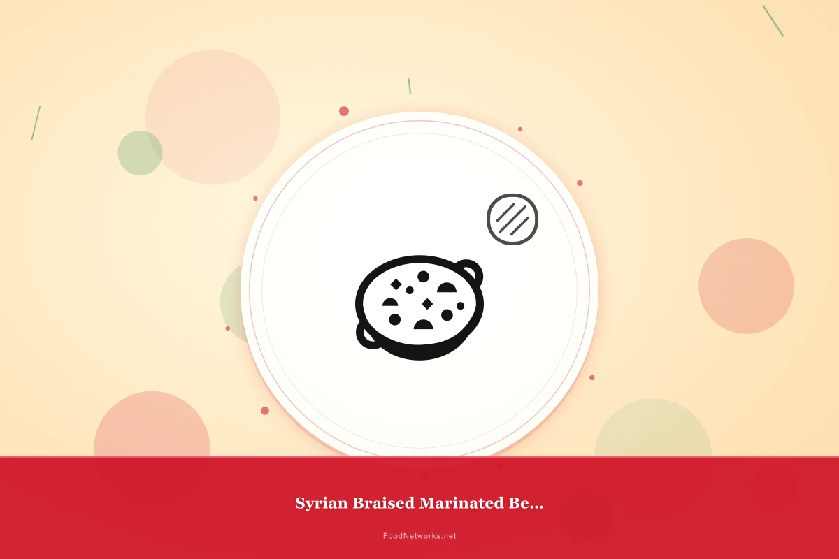 Why This Syrian Braised Marinated Beef Recipe Works