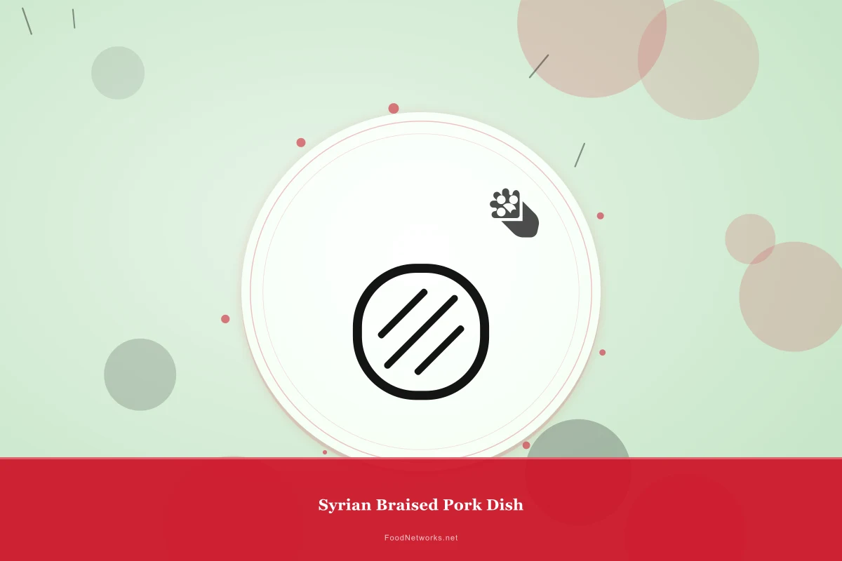 Why This Syrian Braised Pork Dish Recipe Works