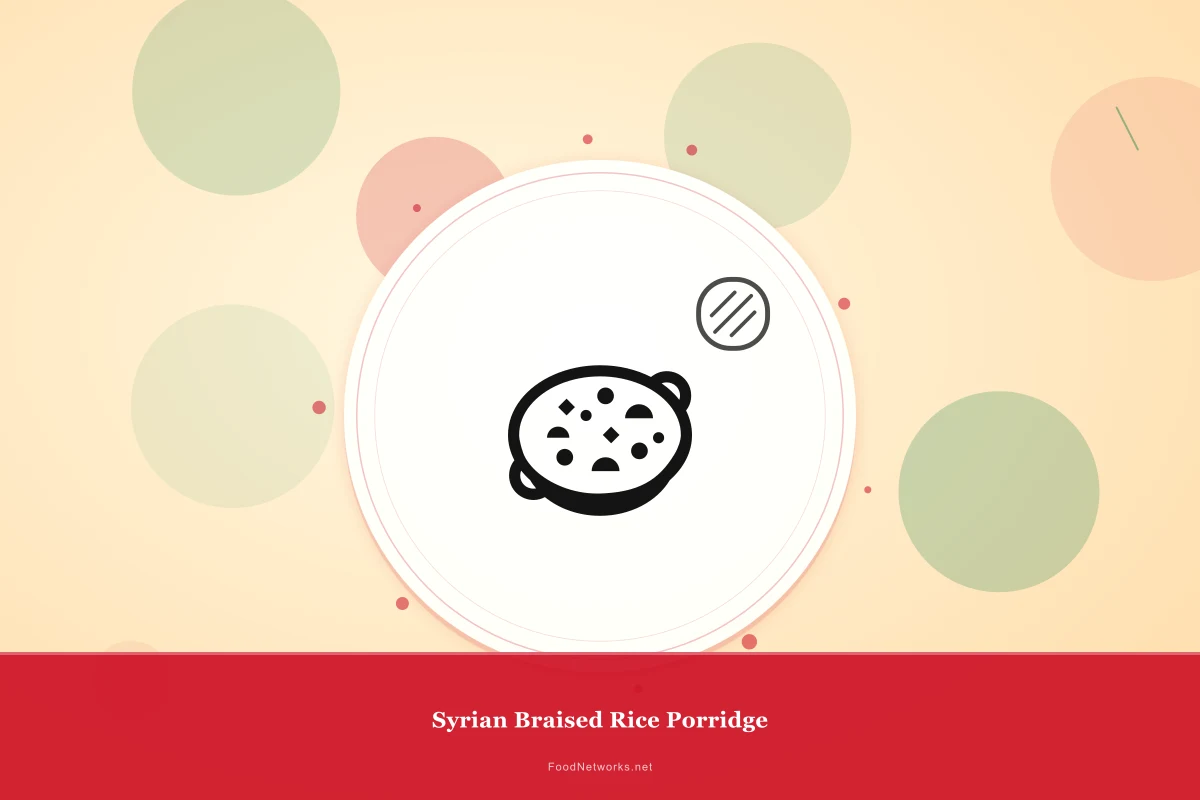 Why This Syrian Braised Rice Porridge Recipe Works