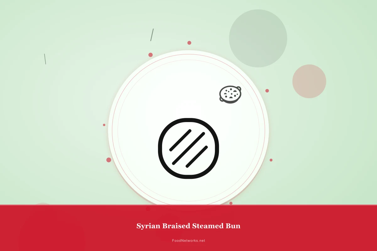 Why This Syrian Braised Steamed Bun Recipe Works
