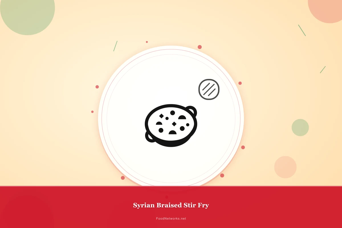 Why This Syrian Braised Stir Fry Recipe Works