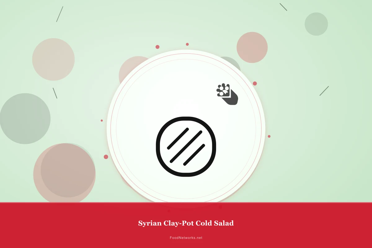 Why This Syrian Clay-Pot Cold Salad Recipe Works