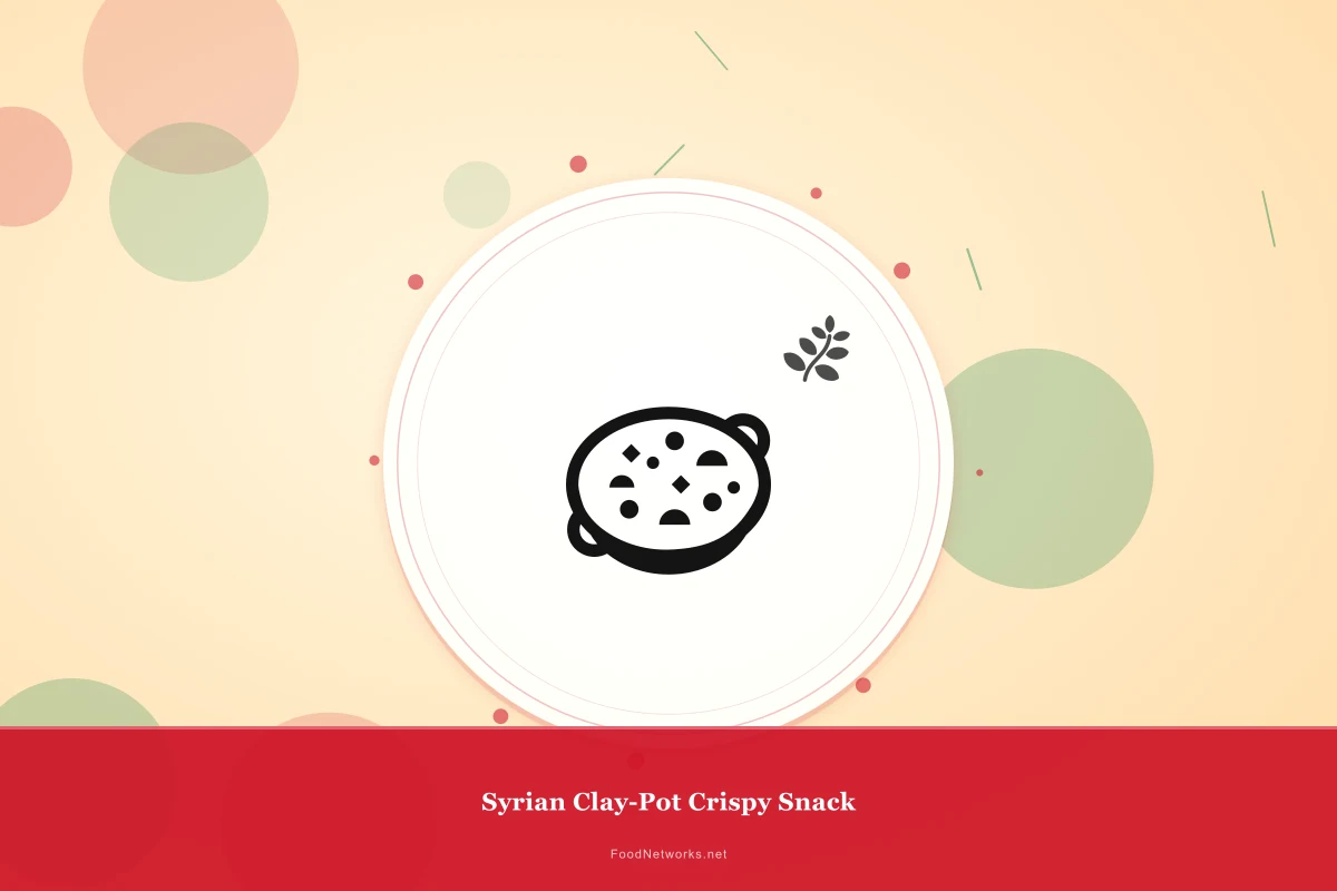 Why This Syrian Clay-Pot Crispy Snack Recipe Works