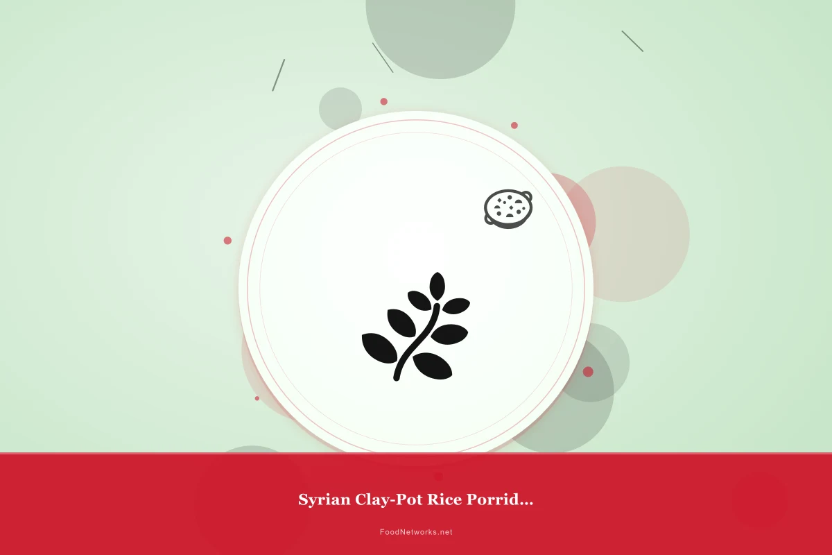 Why This Syrian Clay-Pot Rice Porridge Recipe Works