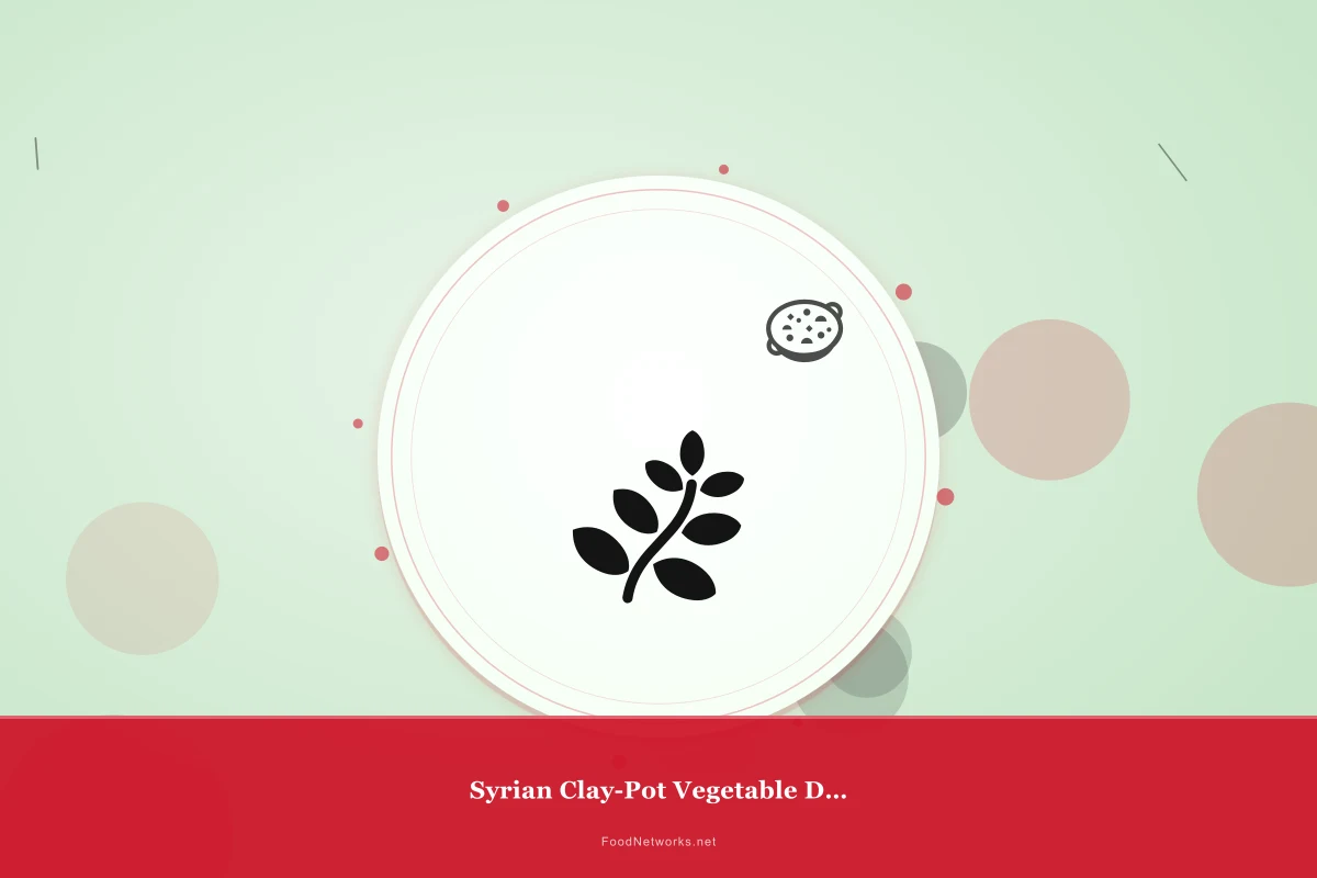 Why This Syrian Clay-Pot Vegetable Dish Recipe Works