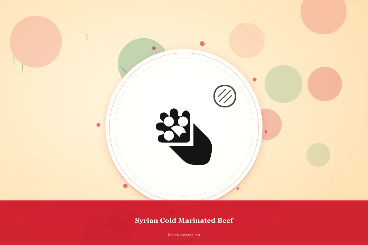 Why This Syrian Cold Marinated Beef Recipe Works