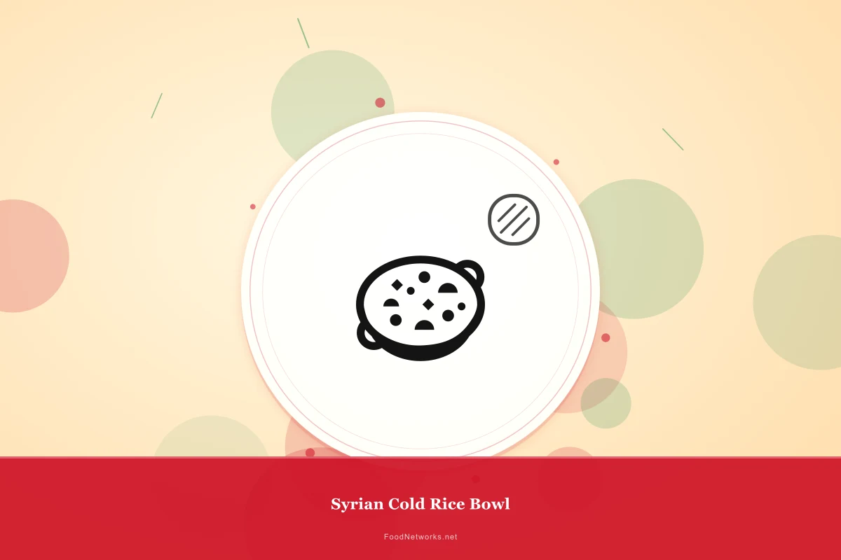 Why This Syrian Cold Rice Bowl Recipe Works
