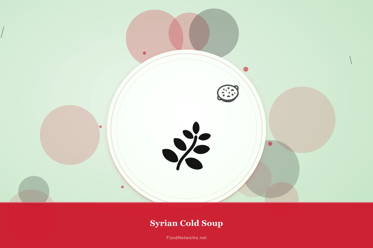 Why This Syrian Cold Soup Recipe Works