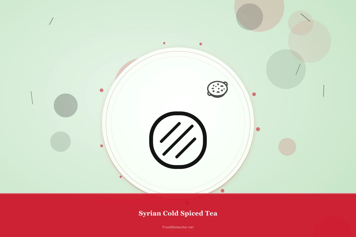 Why This Syrian Cold Spiced Tea Recipe Works