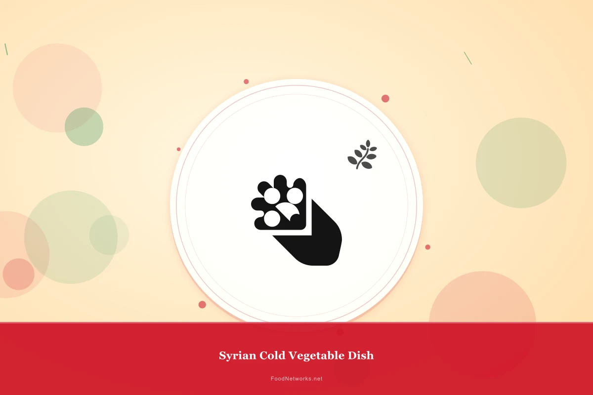 Why This Syrian Cold Vegetable Dish Recipe Works