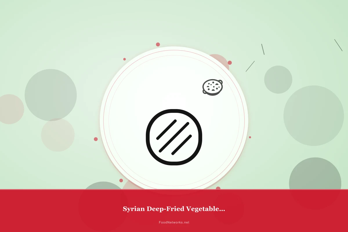 Why This Syrian Deep-Fried Vegetable Dish Recipe Works