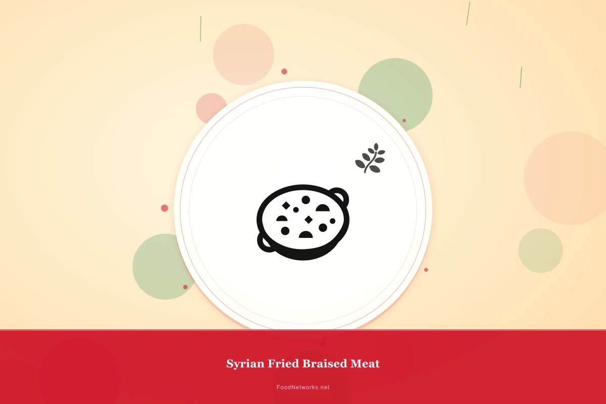 Why This Syrian Fried Braised Meat Recipe Works