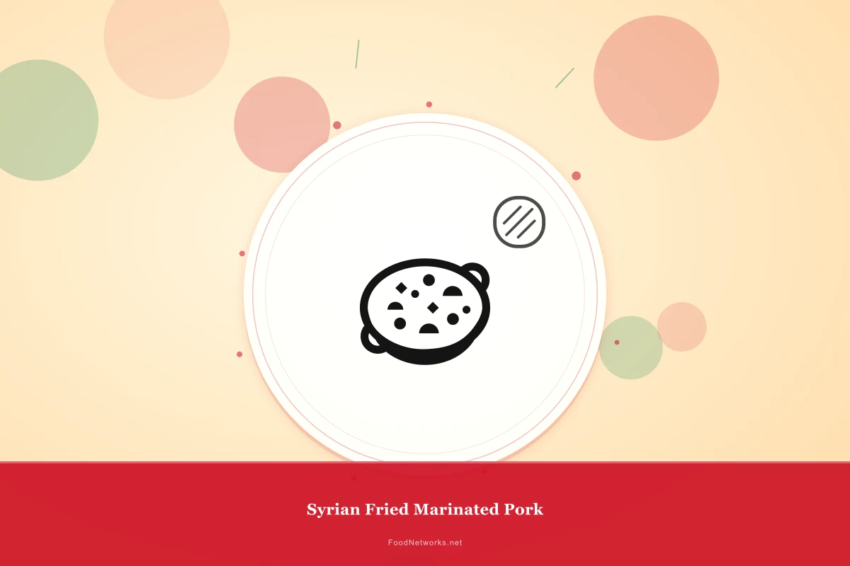 Why This Syrian Fried Marinated Pork Recipe Works