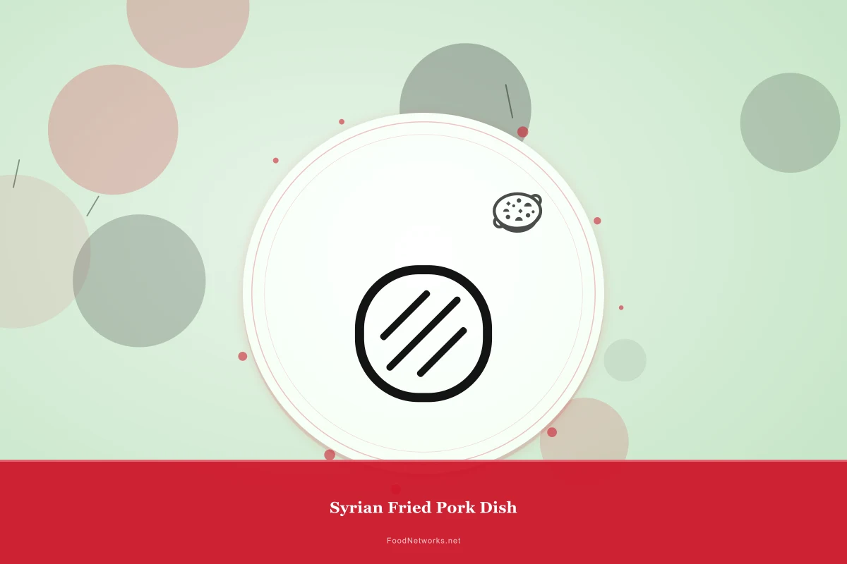 Why This Syrian Fried Pork Dish Recipe Works