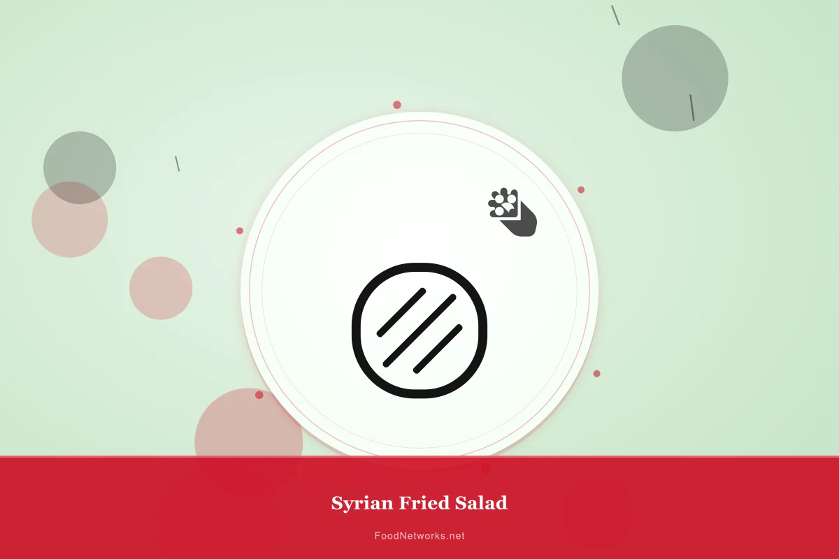 Why This Syrian Fried Salad Recipe Works