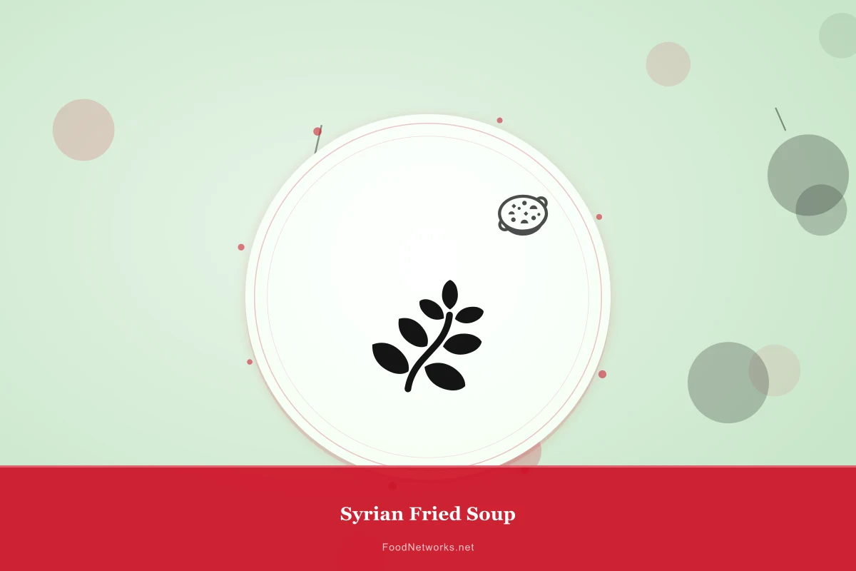 Why This Syrian Fried Soup Recipe Works