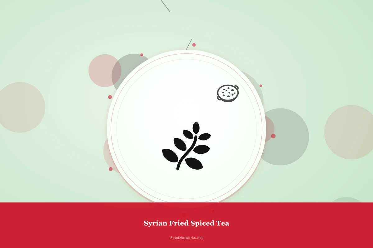 Why This Syrian Fried Spiced Tea Recipe Works