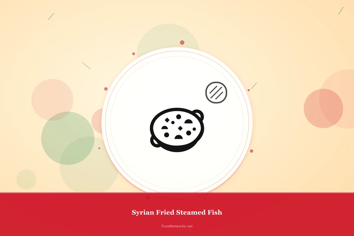 Why This Syrian Fried Steamed Fish Recipe Works