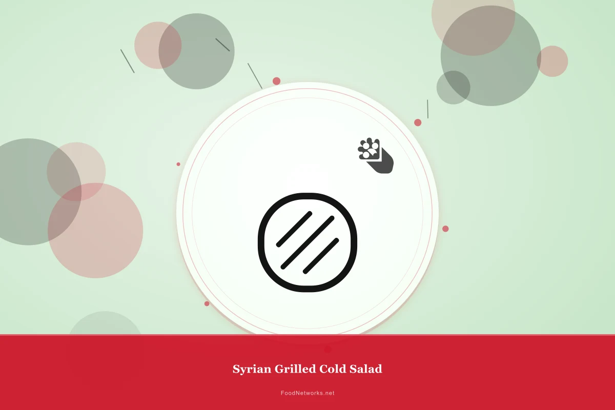 Why This Syrian Grilled Cold Salad Recipe Works