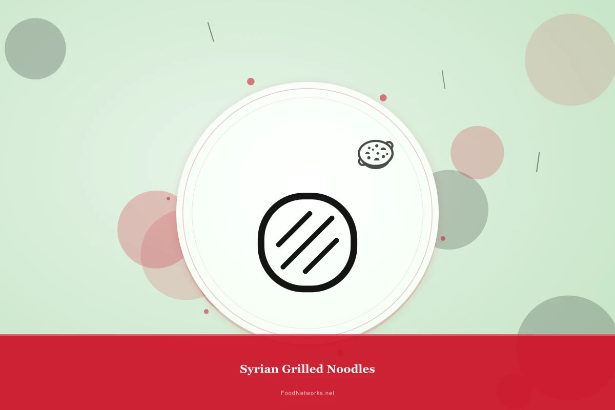 Why This Syrian Grilled Noodles Recipe Works
